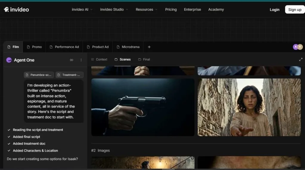 InVideo AI video generator