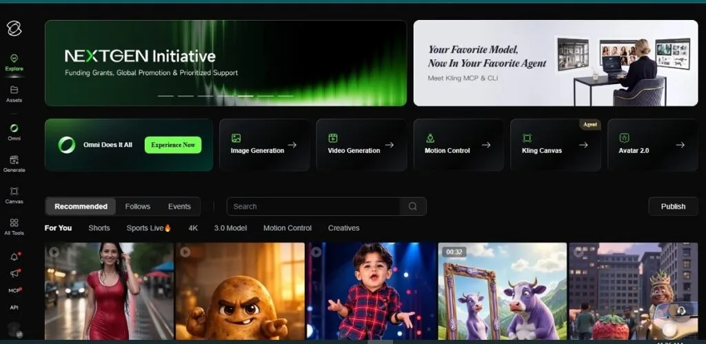Kling AI Video Generation